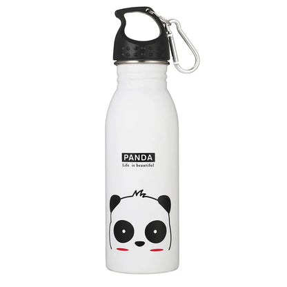 500ML Children's Stainless Steel Sports Water Bottles Portable Outdoor Cycling Camping Bicycle Bike Kettle