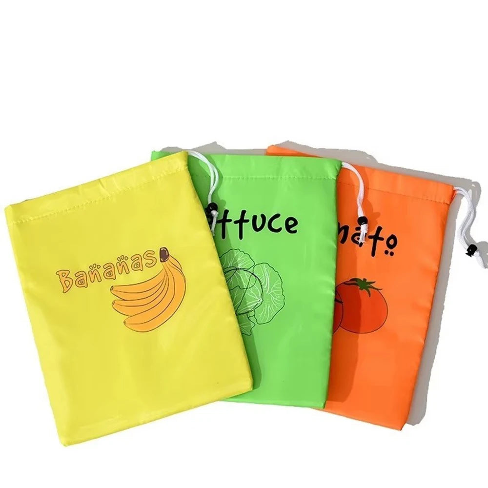 Fruit Vegetables Storage Bag Banana Bundle Pocket Lettuce Banana Fresh-keeping Bundle Pocket Drawstring Banana Preserve Bag