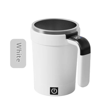 New smart temperature-measuring magnetic automatic stirring cup, electric portable coffee cup, milkshake cup, sports and fitness