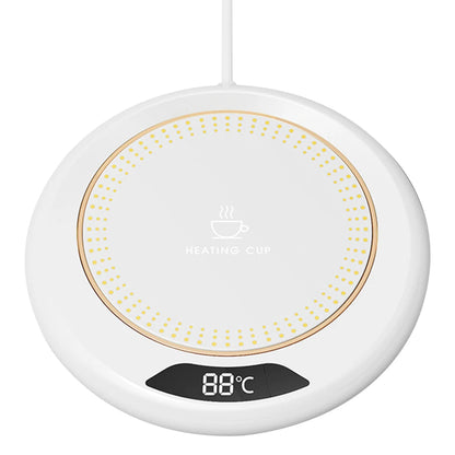 USB Cup Warmer Coffee Mug Heating Coaster 3 Temperature Setting Plate Milk Tea Water Heating Pad Cup Heater Thermostatic Hot