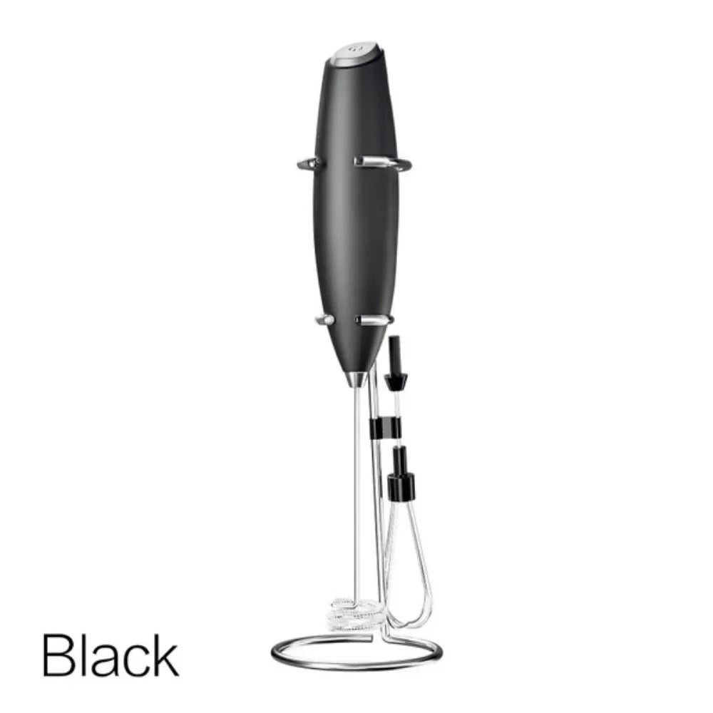Powerful Electric Milk Frother, Handheld Mini Whisk for Coffee, Latte, Cappuccino, Kitchen Tools, Household Essentials
