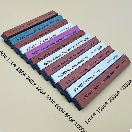 High Mesh Oil Stone Knife Sharpener Water Grinding Stone Kitchen Tool Small Strips for Household Use