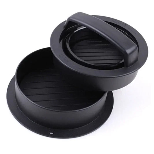 Round Non-Stick Hamburger Meat Press & Burger Patty Maker – Stuffed Beef Grill Pie Mould