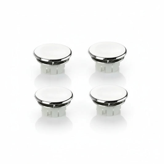 Circular Overflow Drain Cover for Kitchen & Bathroom Basin – 4 Pcs - Kitchenley