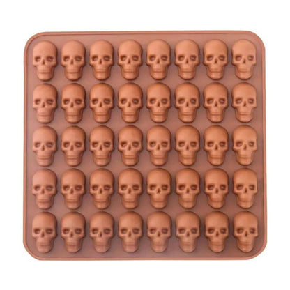 Pumpkin Skull Silicone Ice Cube Mold