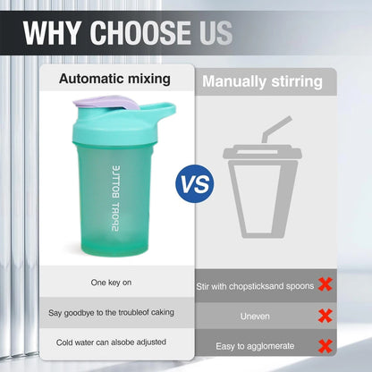 300ml Best Shaker Cup, Protein Sports Shaker Cup Tritan Material, with Plastic Ball Drink Cup Suitable for Sports and Fitness