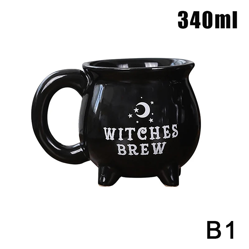 Halloween Wizard Ceramic Mug