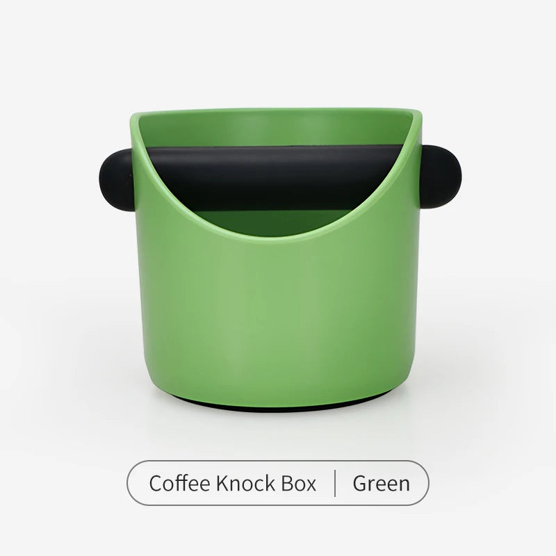 Coffee Knock Box Anti Slip With Removable Bar Grind Dump Bin Anti Slip Shock-absorbent For Barista Espresso Machine Accessories