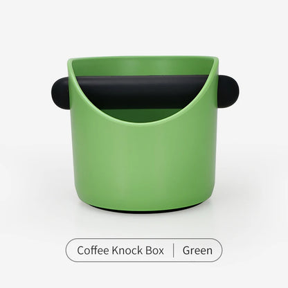 Coffee Knock Box Anti Slip With Removable Bar Grind Dump Bin Anti Slip Shock-absorbent For Barista Espresso Machine Accessories