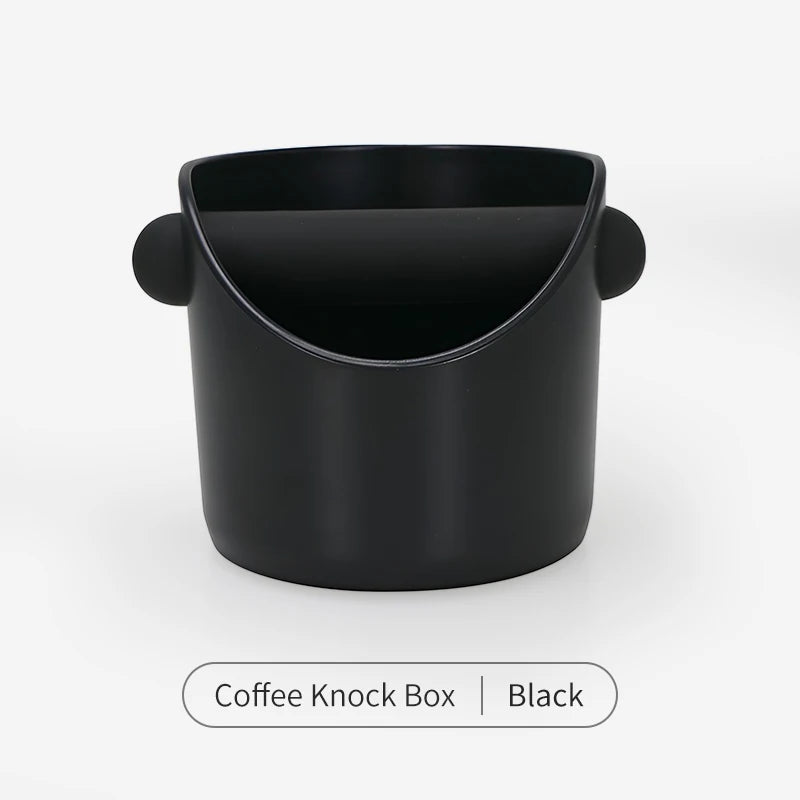 Coffee Knock Box Anti Slip With Removable Bar Grind Dump Bin Anti Slip Shock-absorbent For Barista Espresso Machine Accessories