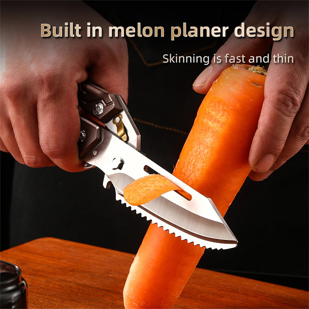 Heavy-Duty Stainless Steel Poultry Shears – Professional Kitchen Scissors for Chicken & Meat Cutting