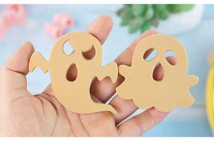 10-Piece Ghost Face Cookie Cutter Set