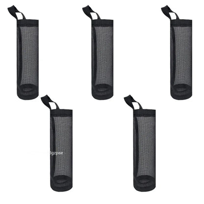 1-5PCS Kitchen Garbage Bag Storage Grocery Bag Holder Wall Mount Plastic Bag Holder Dispenser Hanging Storage Garbage Organizer