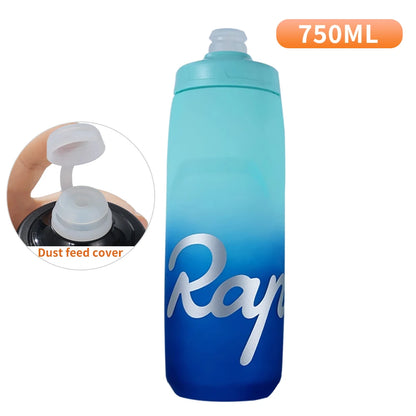Rapha Cycling Water Bottle 620/750ml Ultra light Leak-proof squeezable Taste-free Camping Hiking Sports Bicycle Kettle