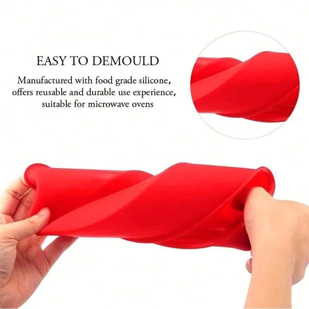 4/6/8 Inch Silicone Round Cake Mold Nonstick Baking Pan for Mousse Dessert DIY Kitchen Bakeware Tool for Oven Pastry Cake Tools