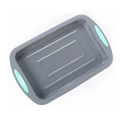 Silicone Fluted Cake Pans Non-Stick Kitchen Oven Baking Pans Easy Release Oven Cake Molds with Muffin Pan Donut Pan Loaf Pan