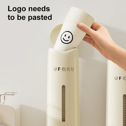 Home Perforation-Free Water Dispenser Cup Extractor,Living Room Kitchen Wall-mounted Bracket