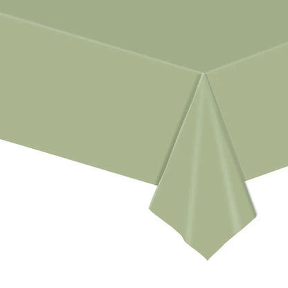 Solid Color Sage Green Party Theme Party Supplies Tablecloths Paper Towels Paper Cups Sage Green Baby Shower Supplies