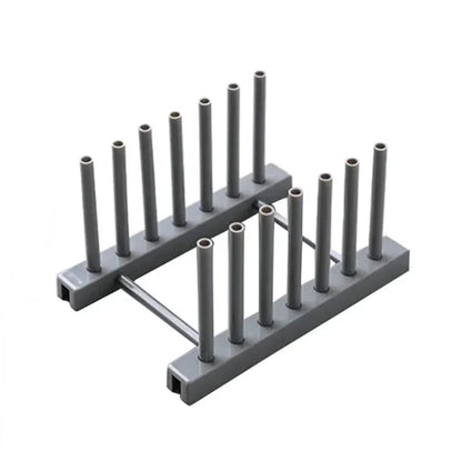 Wooden Dish Drainer & Drying Rack – Kitchen Plate Stand, Pot Lid Holder & Cup Display Shelf