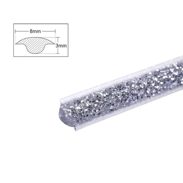 Self-Adhesive Ceramic Tile Gap Tape Kitchen Bathroom Waterproof Beautiful Seam Tape Wall Floor Gap Line Household  Decoration