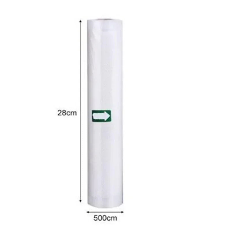 Household Vacuum Bags for Food Vacuum Sealer Food Fresh Long Keeping 12+15+20+25+30cm*500cm Rolls/Lot Bags for Vacuum Packer