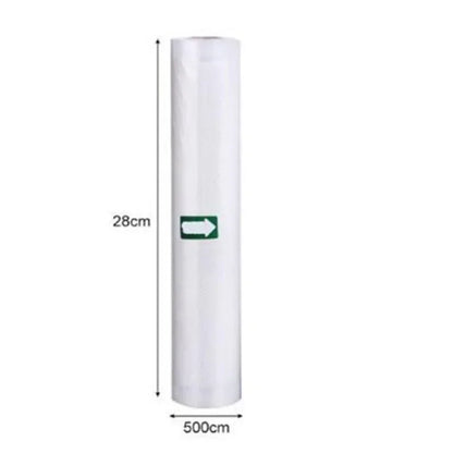 Household Vacuum Bags for Food Vacuum Sealer Food Fresh Long Keeping 12+15+20+25+30cm*500cm Rolls/Lot Bags for Vacuum Packer