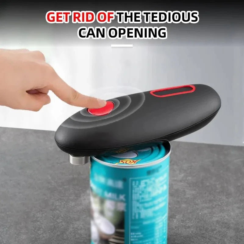 Electric Can Opener Electric Can Opener Automatic Jar Bottle Machine Portable Kitchen Opening Opener Tool One Touch Can Opener