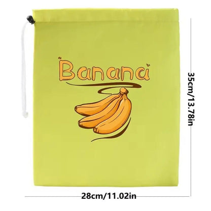 Fruit Vegetables Storage Bag Banana Bundle Pocket Lettuce Banana Fresh-keeping Bundle Pocket Drawstring Banana Preserve Bag
