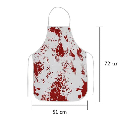 Halloween Butcher Blood Apron Costume