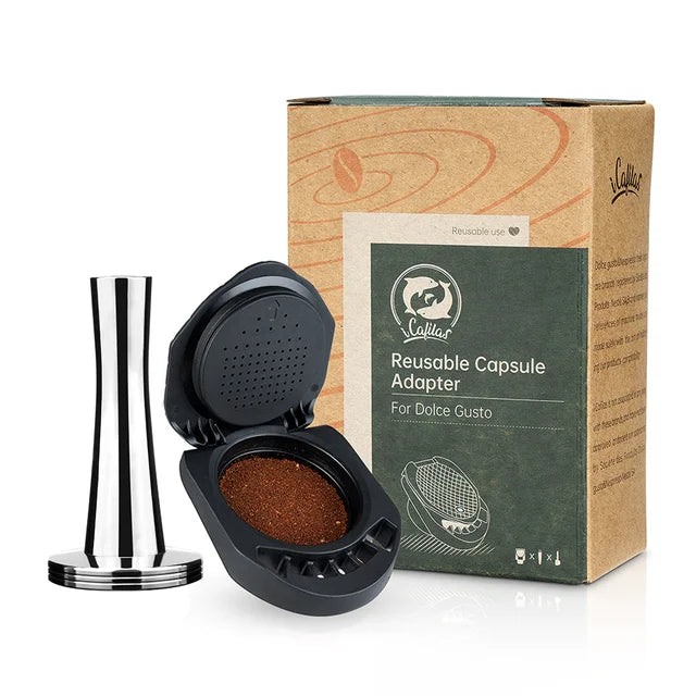 Reusable Coffee Capsule Adapter for Dolce Gusto – Genio S/Piccolo - Kitchenley