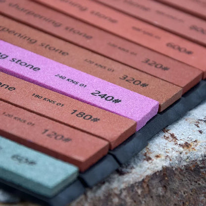 High Mesh Oil Stone Knife Sharpener Water Grinding Stone Kitchen Tool Small Strips for Household Use