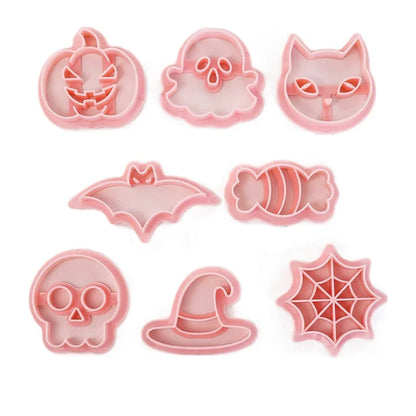 8-Piece Halloween Cookie Cutter Set
