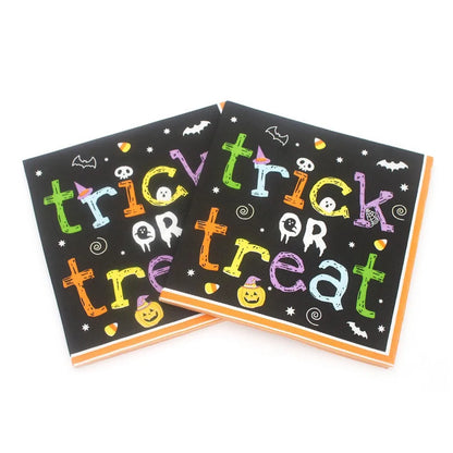 Halloween Disposable Paper Party Napkins