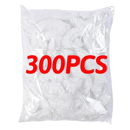 500/10PCS Disposable Food Keeping Film Kitchen Food Storage Covers Bags for Bowls Elastic Plate Plastic Lid Covers Vacuum Bags