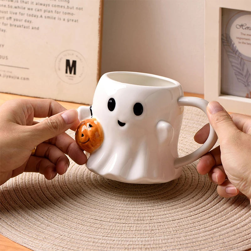 Halloween Wizard Ceramic Mug