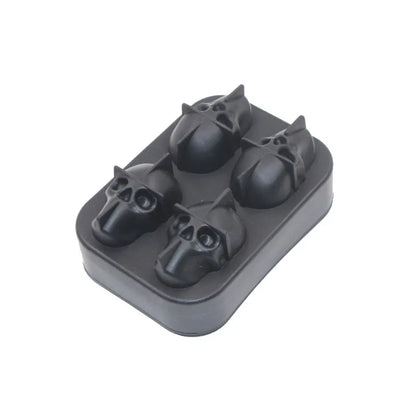 Skull Head Ice Ball Mold - BPA Free Silicone