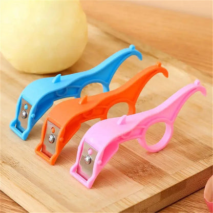 Apple Peeler Orange Kiwi Vegetable Fruit Stainless Steel Peelers Portable Manual Peeling Potatoes Peeler Kitchen Accessories