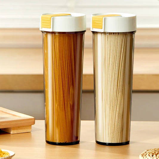 Kitchen Noodle Spaghetti Container Sealed Pasta Storage Box Quantitative 120g Food Keep Fresh Box Refrigerator Organizer