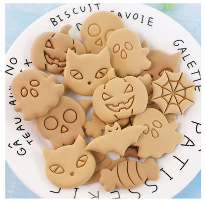 8-Piece Halloween Cookie Cutter Set