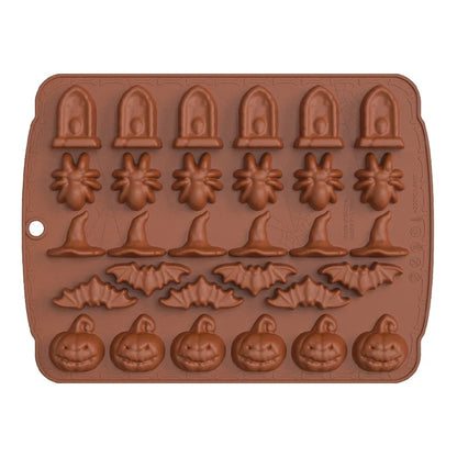 Pumpkin Skull Silicone Ice Cube Mold