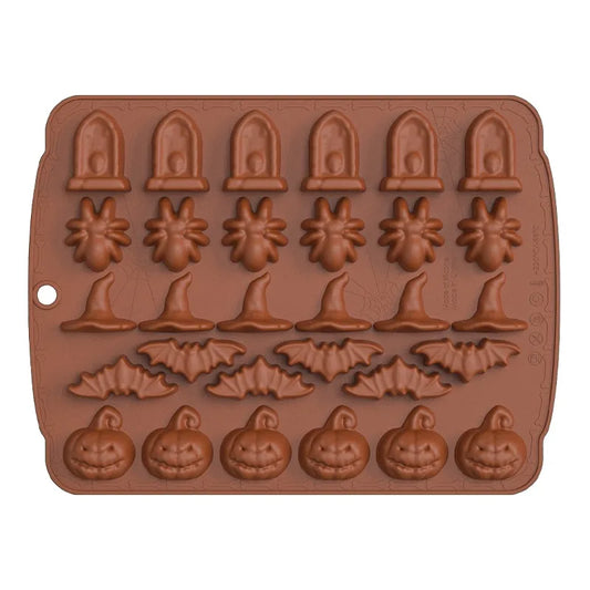 Pumpkin Skull Silicone Ice Cube Mold