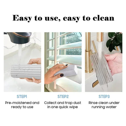 Sponge Magic Dust Eating Sponge Cleaning Duster Sponges Reusable Eraser Brush Blinds Kitchen Window Cleaning Tools