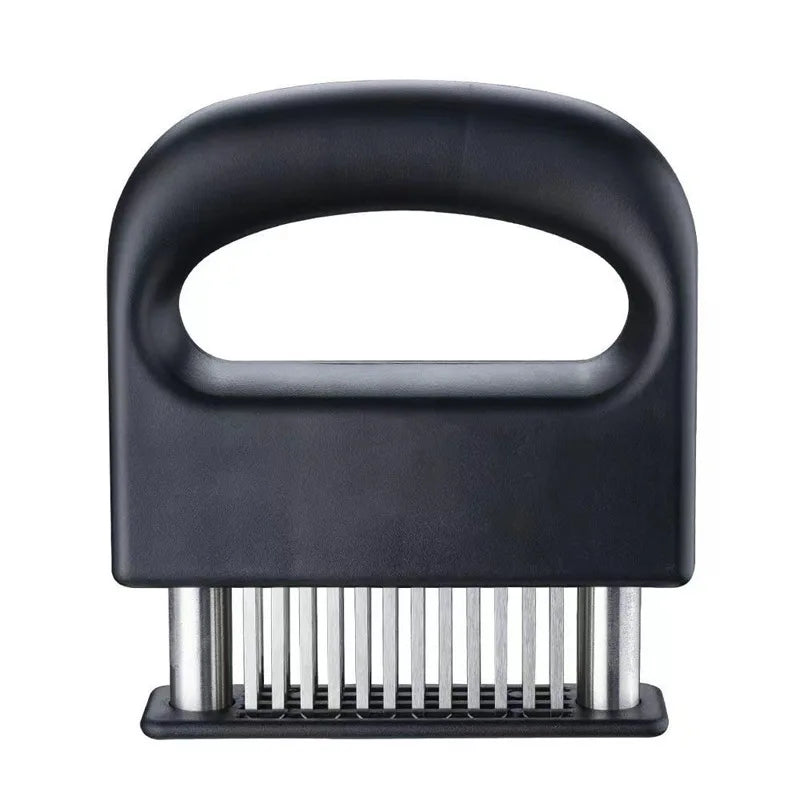 48-Blade Stainless Steel Needle Meat Tenderizer – Beef & Steak Mallet Pounder