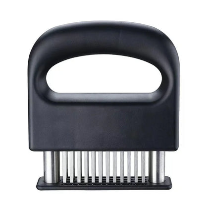 48-Blade Stainless Steel Needle Meat Tenderizer – Beef & Steak Mallet Pounder