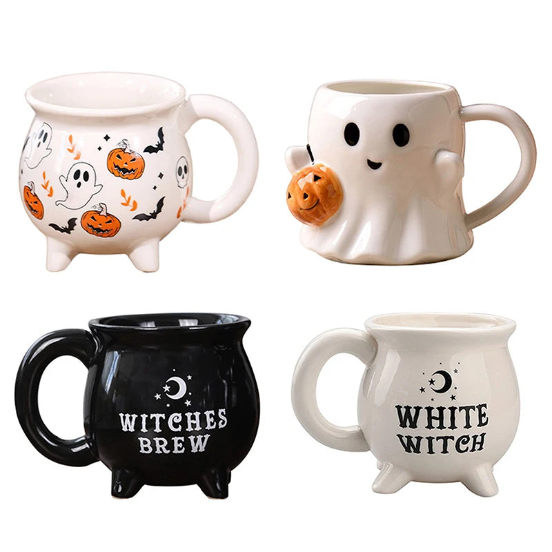 Halloween Wizard Ceramic Mug