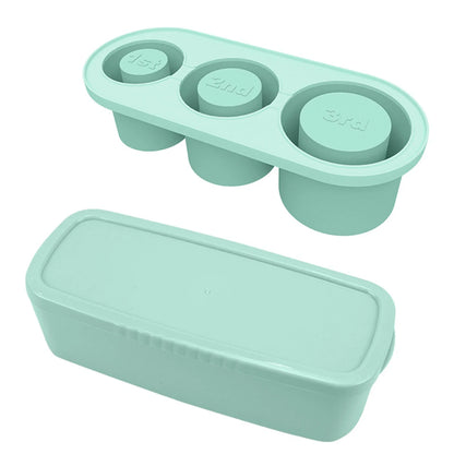 Silicone Ice Cube Molds with Lid for 30/40 Oz Tumbler Cups for Water Mug Easy Fill and Release Ice Maker Ice Cube Tray