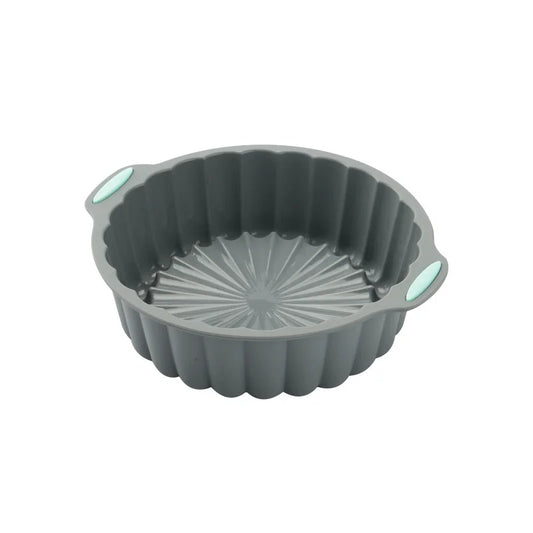 Silicone Fluted Cake Pan Set – Non-Stick Baking Molds with Muffin, Donut & Loaf Pans