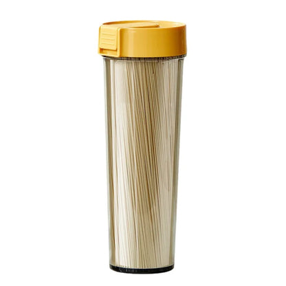 Kitchen Noodle Spaghetti Container Sealed Pasta Storage Box Quantitative 120g Food Keep Fresh Box Refrigerator Organizer