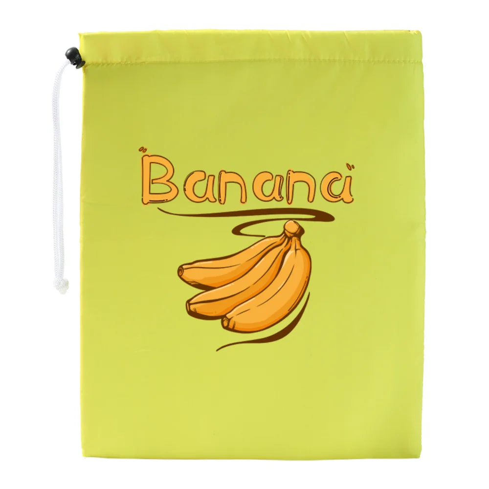 Fruit Vegetables Storage Bag Banana Bundle Pocket Lettuce Banana Fresh-keeping Bundle Pocket Drawstring Banana Preserve Bag