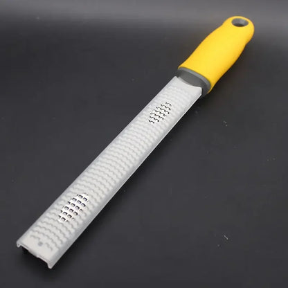 Stainless Steel Cheese Grater and Lemon Zester Gringer Cutter with Non-slip Comfort Handle with Cover
